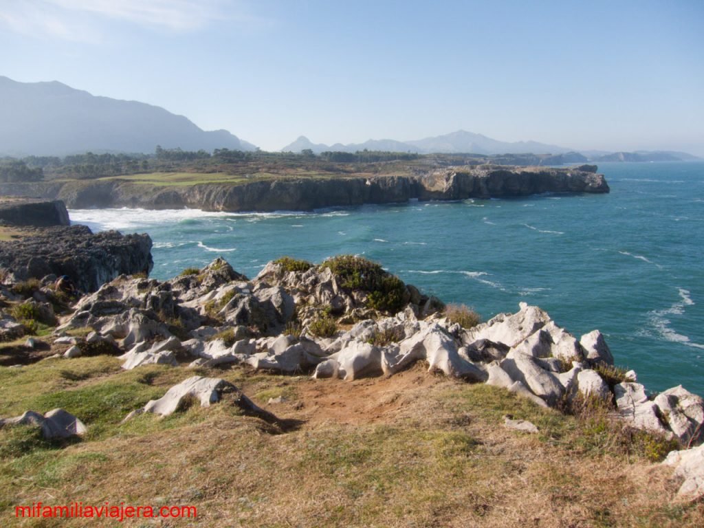 Acantilado de la localidad asturiana de Pría