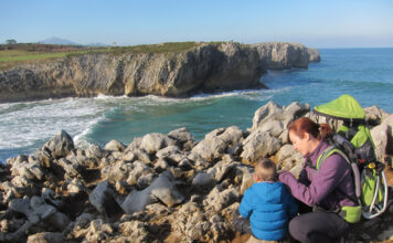 RUTA POR LOS BUFONES DE PRÍA, PLAYA DE GUADAMÍA Y CUEVONA DE CUEVES Reponiendo fuerzas