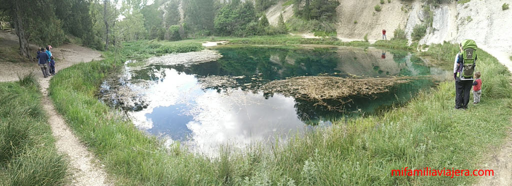 Preciosa laguna de la Fuentona de Muriel