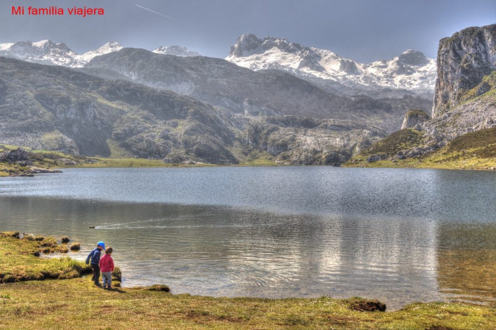Senderismo con niños en Asturias - Lago Ercina