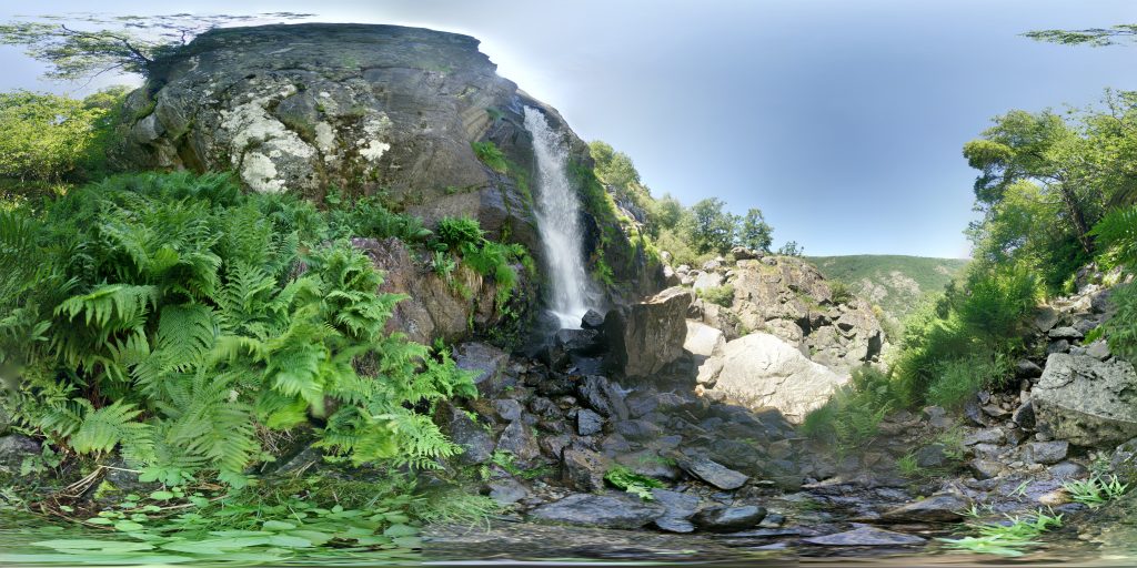 Cascada de Sotillo (vista 360º)