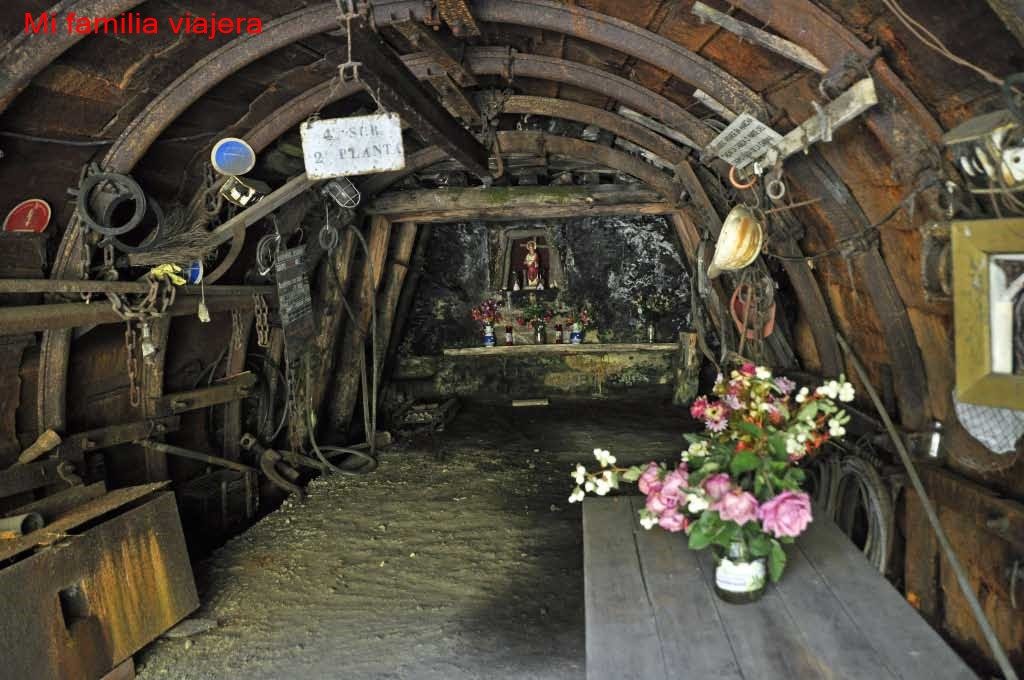 Interior de la bocamina