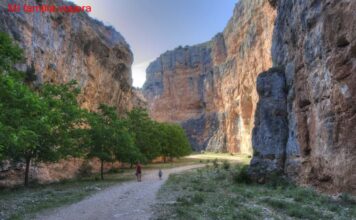 HOCES DEL MESA CON NIÑOS: Cañones y barrancos espectaculares Las panorámicas de la hoz son espléndidas