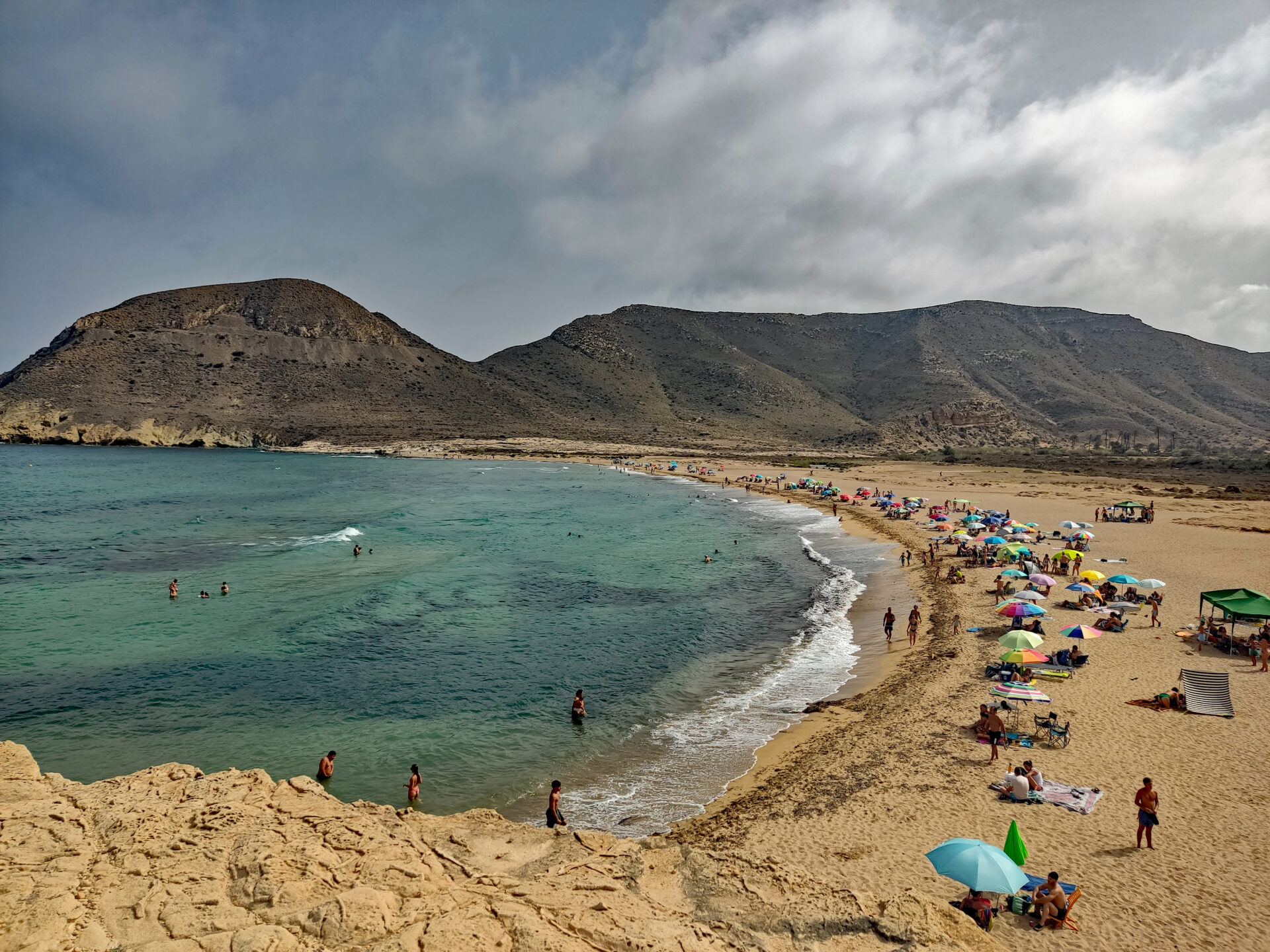 Vsita panorámica del Playazo de Rodalquilar