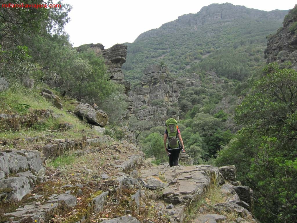 Camino superior del Valle Batuecas