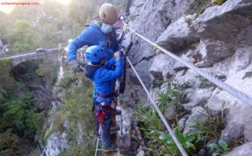 Multiaventura en el Parque Natural de Ponga Ferrata Multiaventura Vidosa