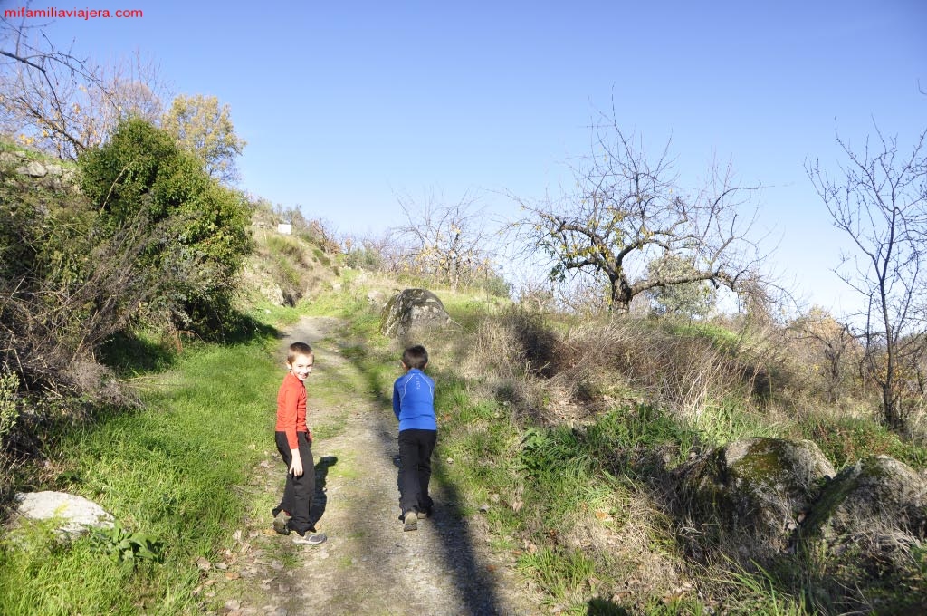 Camino hacia Madroñal