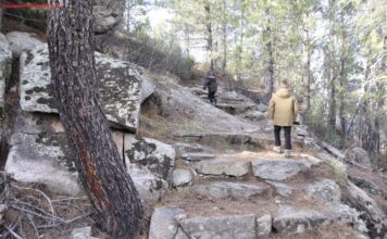 SENDA LA LANCHA DE LAS VÍBORAS EN EL VALLE DE IRUELAS CON NIÑOS Senda la Lancha de las Víboras