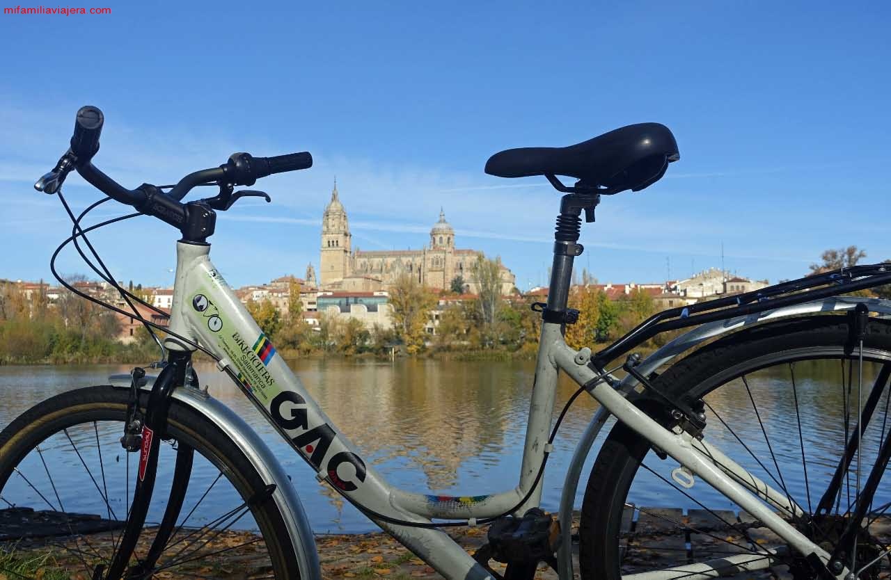 Ruta en bici por Salamanca