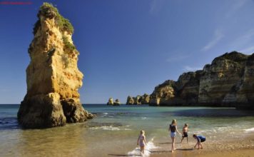 QUÉ VER EN EL ALGARVE (PORTUGAL): 25 IDEAS FAMILIARES Praia da Dona Ana