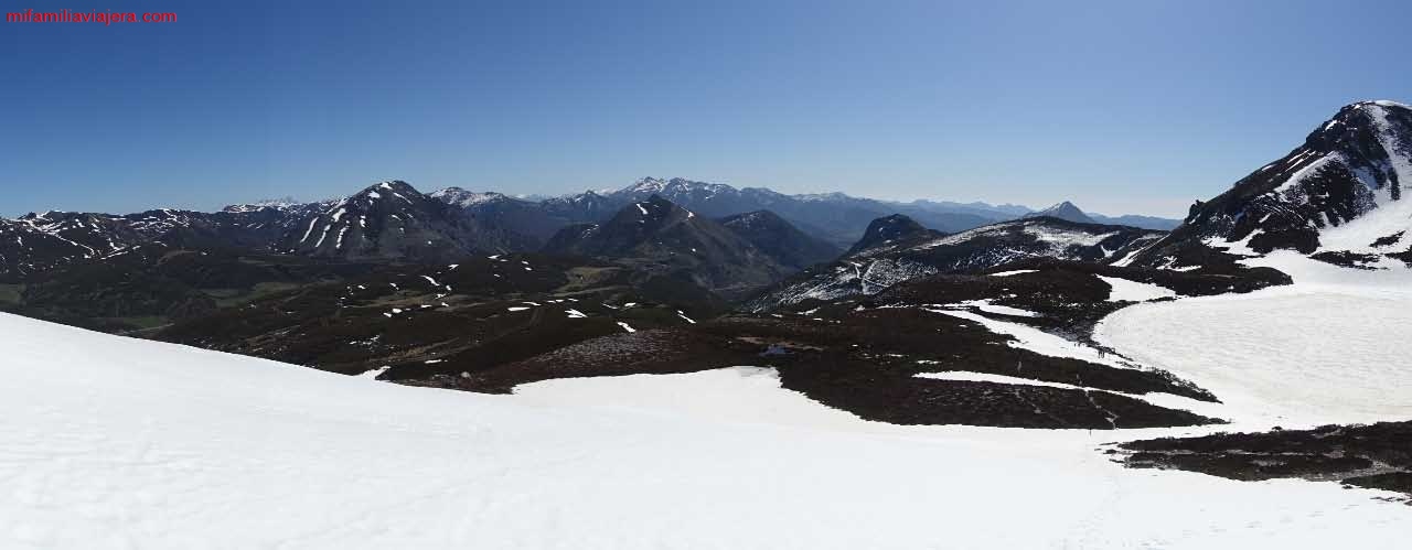 Panorámica del Lago Ausente y el Parque Montaña de Riaño y Mampodre