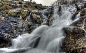 SENDERISMO EN EL VALLE DEL JERTE CON NIÑOS Cascada de Calderón en el Valle del Jerte