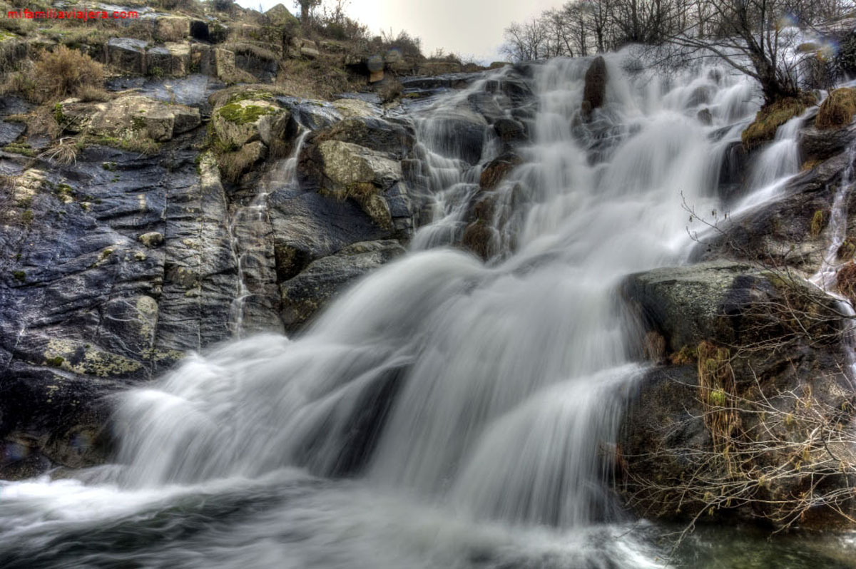 Cascada de Calderón en el Valle del Jerte