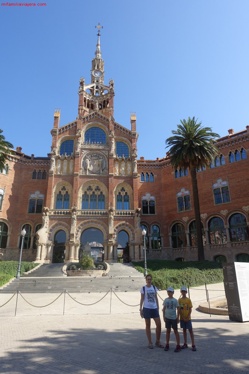 Hospital de la Santa Creu i Sant Pau, en Barcelona