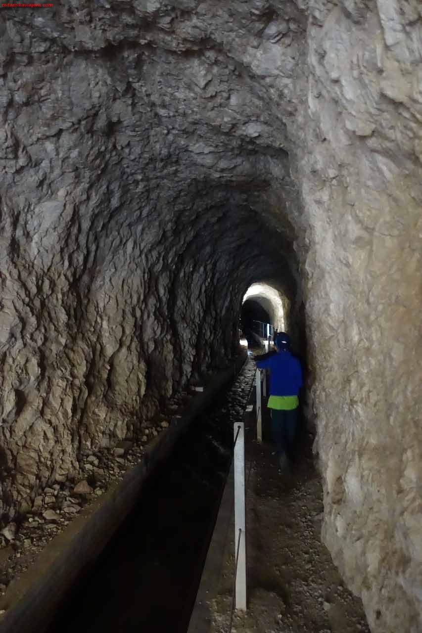 Interior de los túneles
