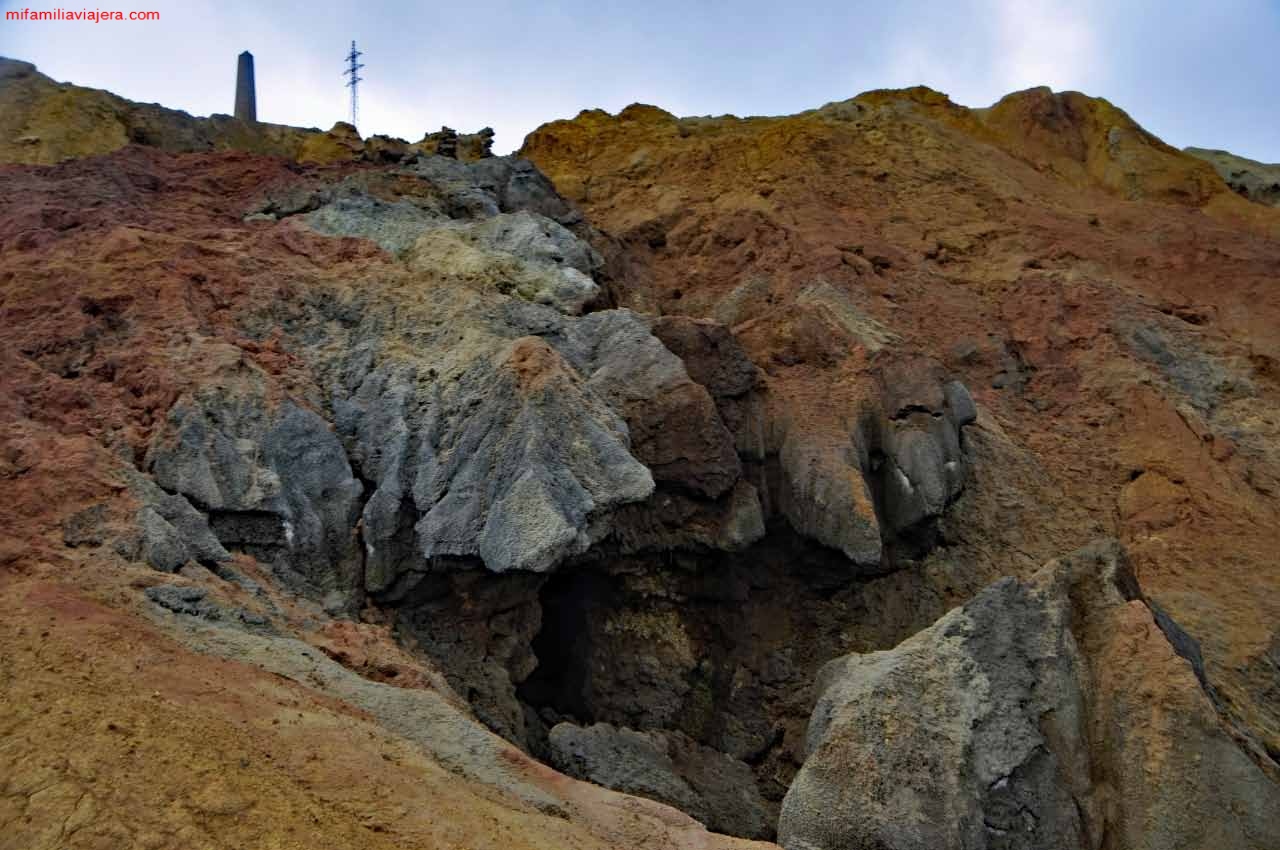 Zona de extracción de minerales
