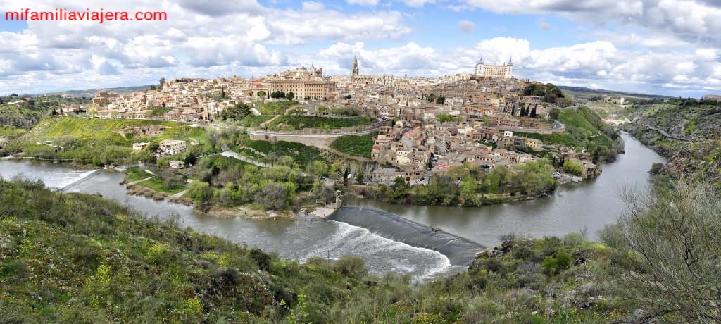 Vistas de la ciudad de Toledo desde el Mirador del Valle