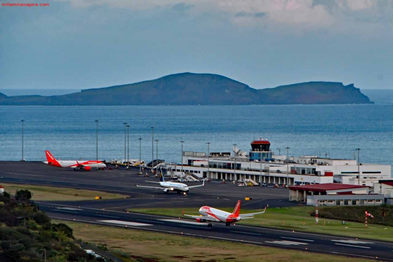 Aeropuerto de Madeira en Funchal