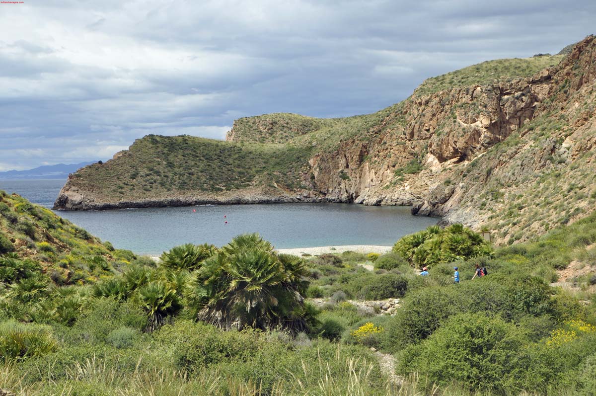 Llegada a Cala Cerrada