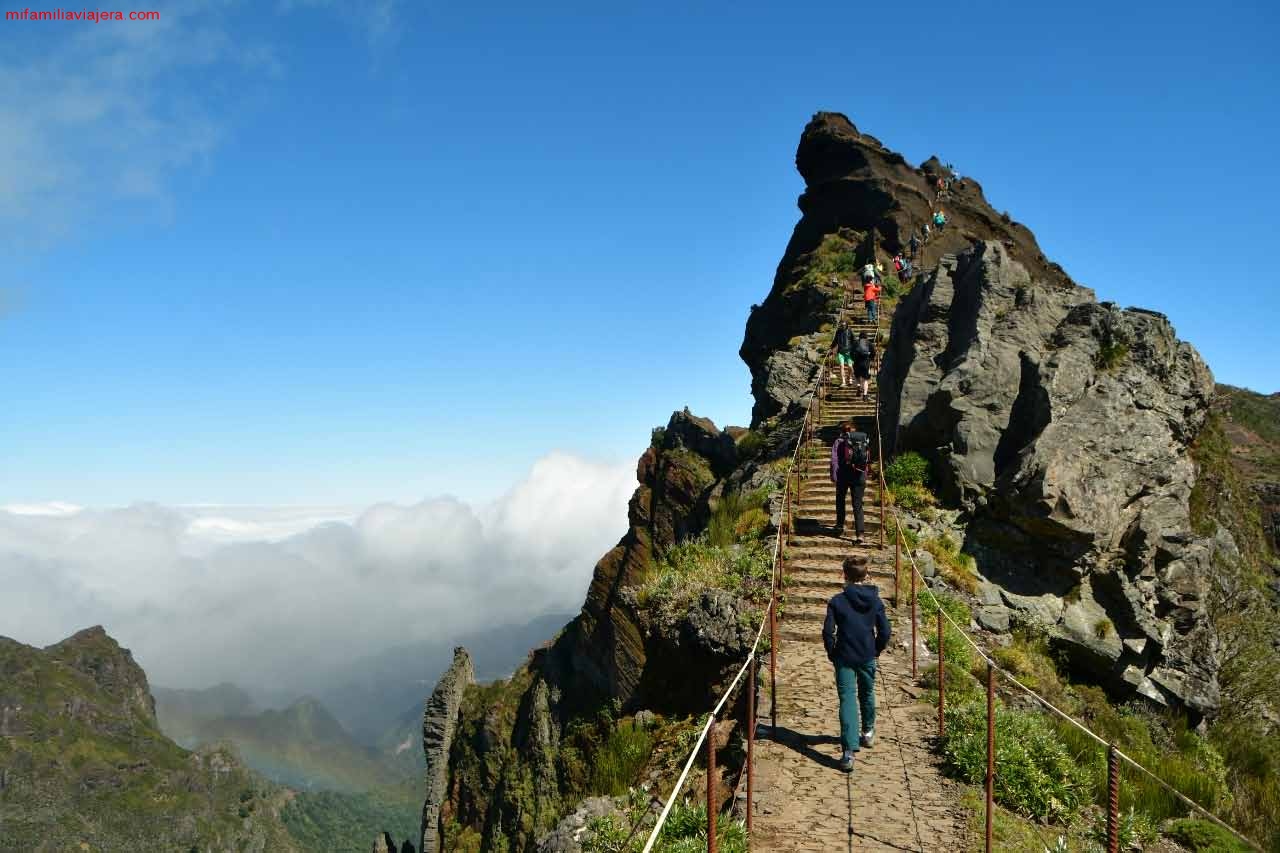 Ruta del Pico Arieiro al Pico Ruivo