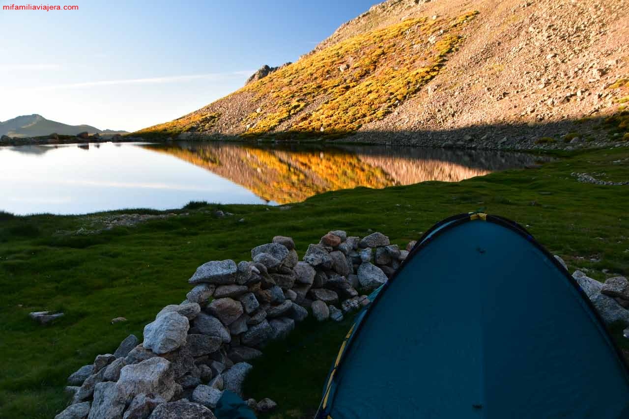 Amanecer en la laguna de Caballeros