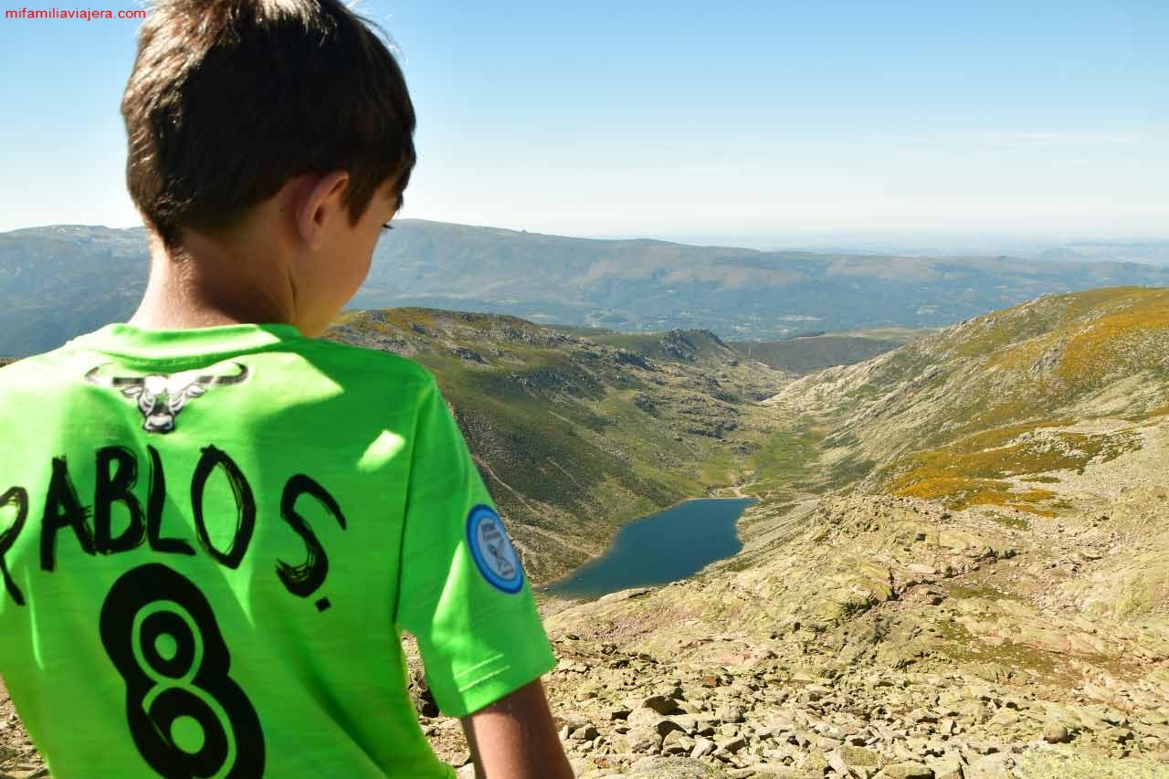 Vistas de la Laguna del Barco desde la cumbre de la Covacha