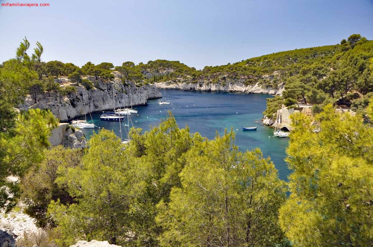 Parque Nacional de Calanques - Sentier du Petit Prince en Port Miou