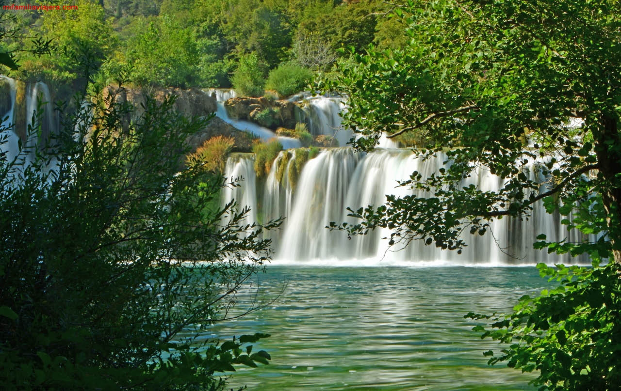 Cascada de Skradinsk en el Parque Nacional de Krka