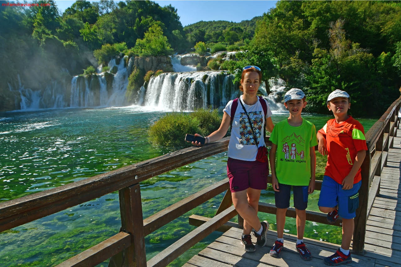 Skradinski es la cascada más visitada del parque