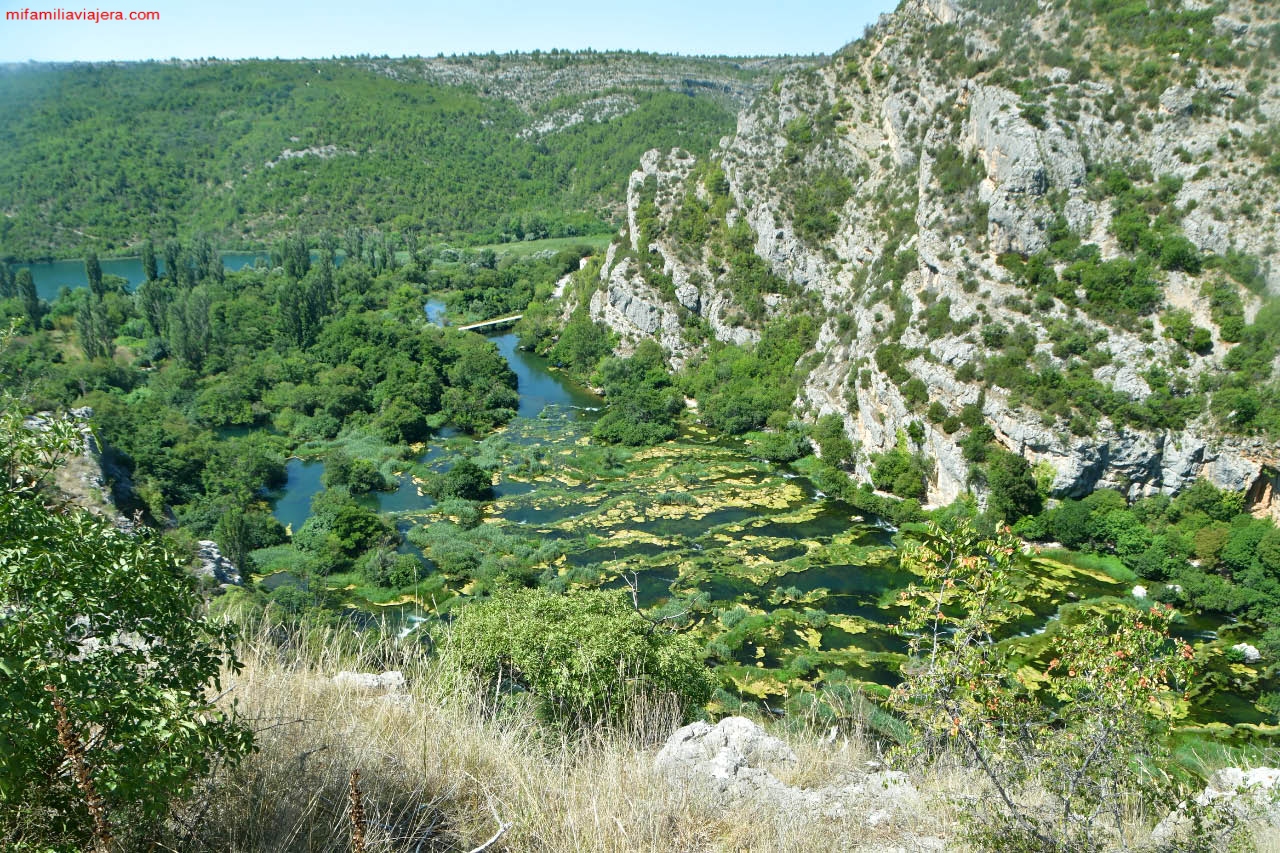 Roški Slap en el Parque Nacional de Krka