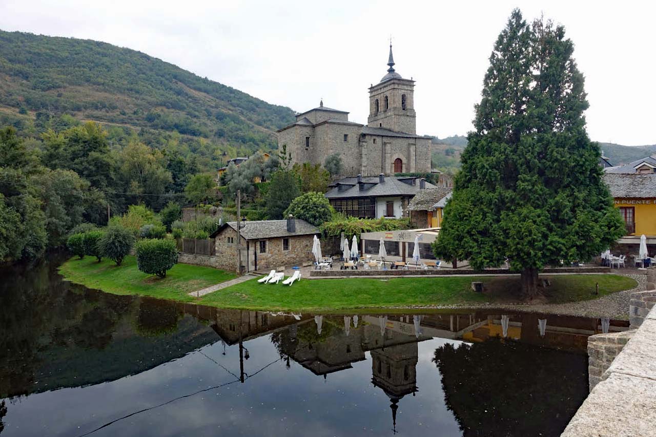 Panorámica de Molinaseca