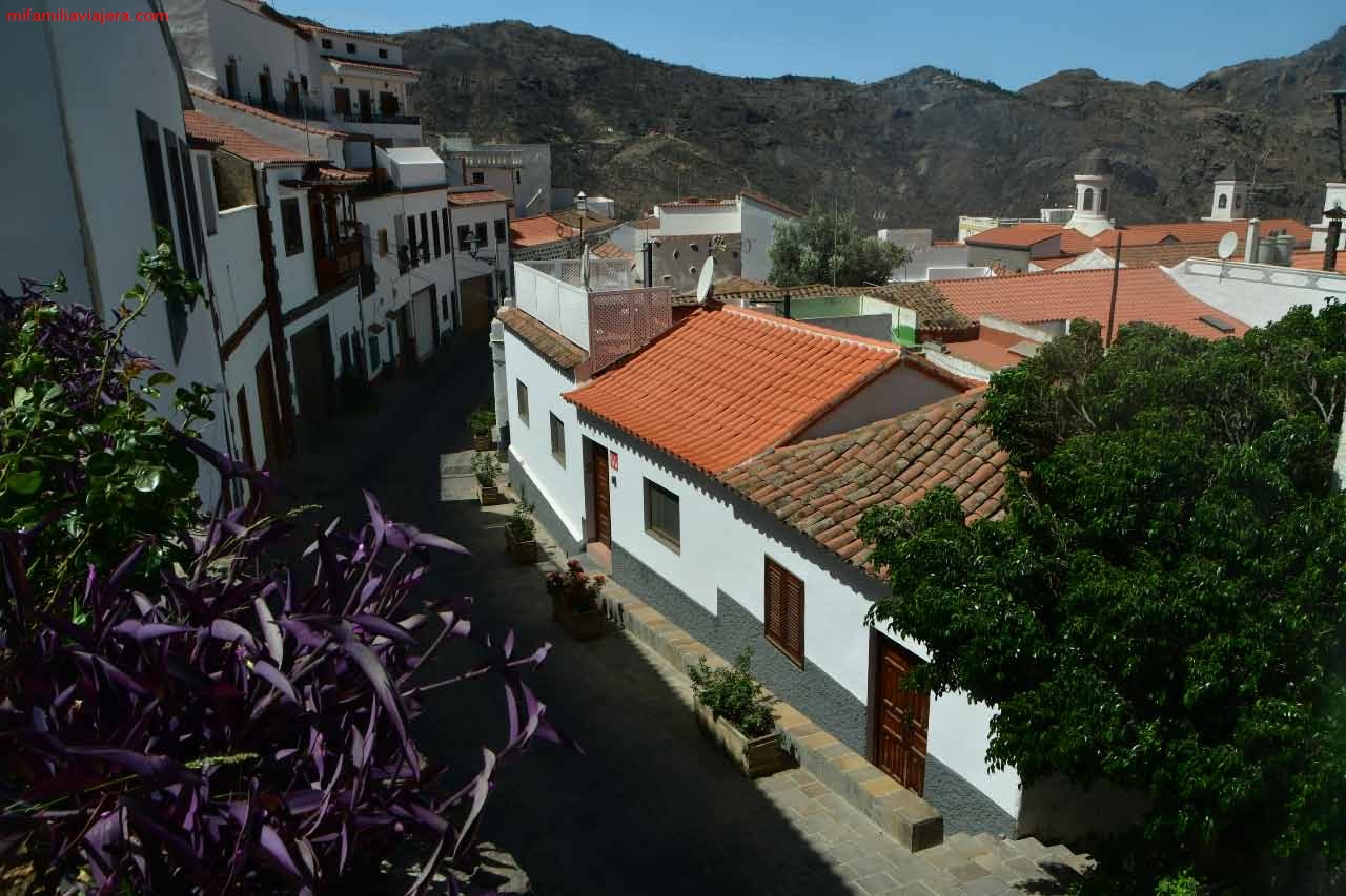 Calles de Tejeda en Gran Canaria