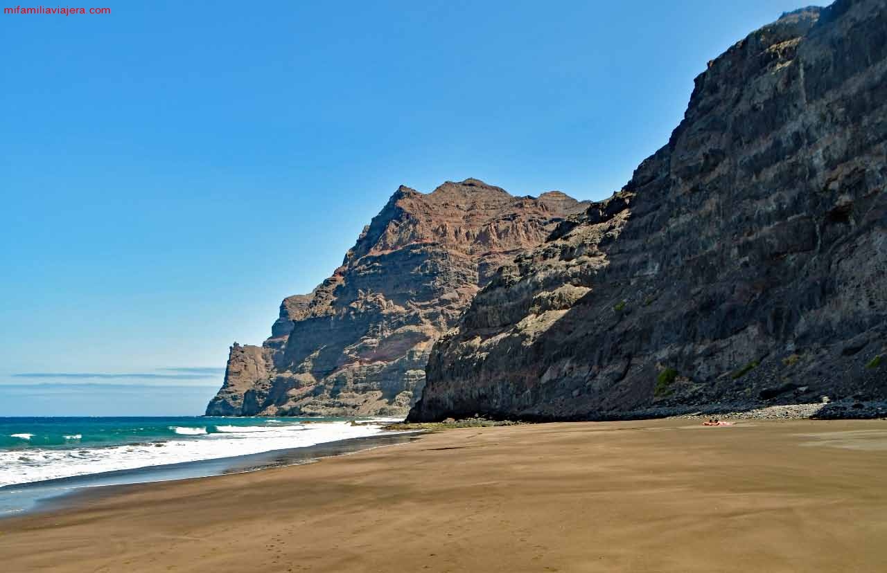 Arenal virgen de Guigüí en Gran Canaria