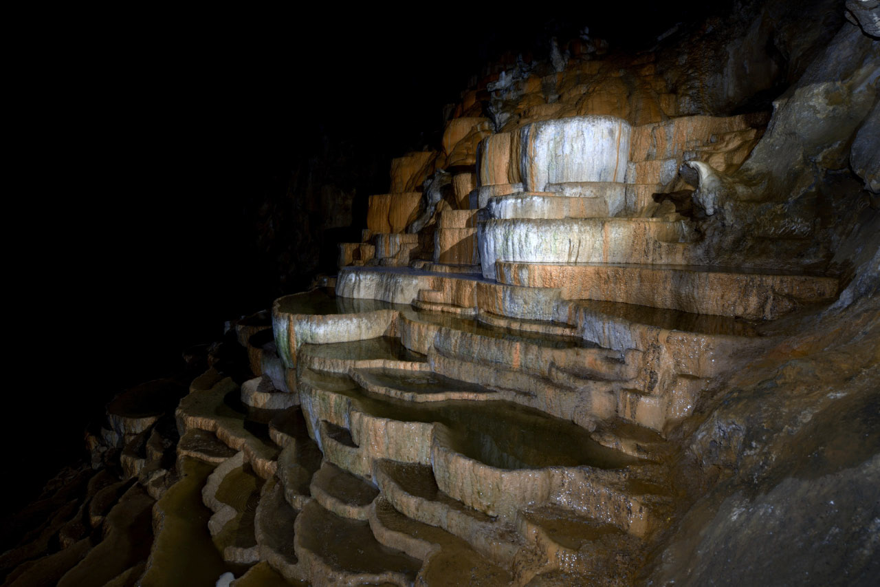 Sala de las Terrazas. Foto cedida por Park Škocjanske jame Slovenija