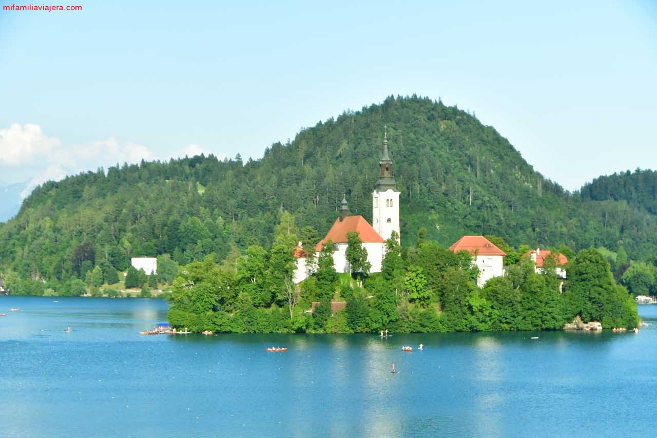 Isla de Bled en Eslovenia