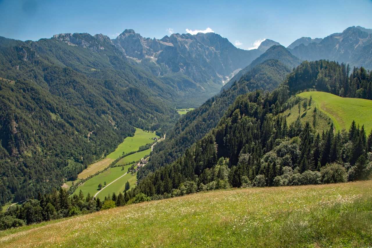 Panorámicas desde Solčava Panoramic Road