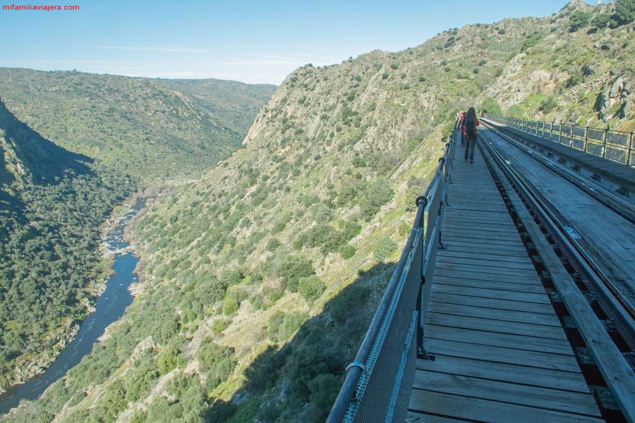 Panorámica del río Águeda