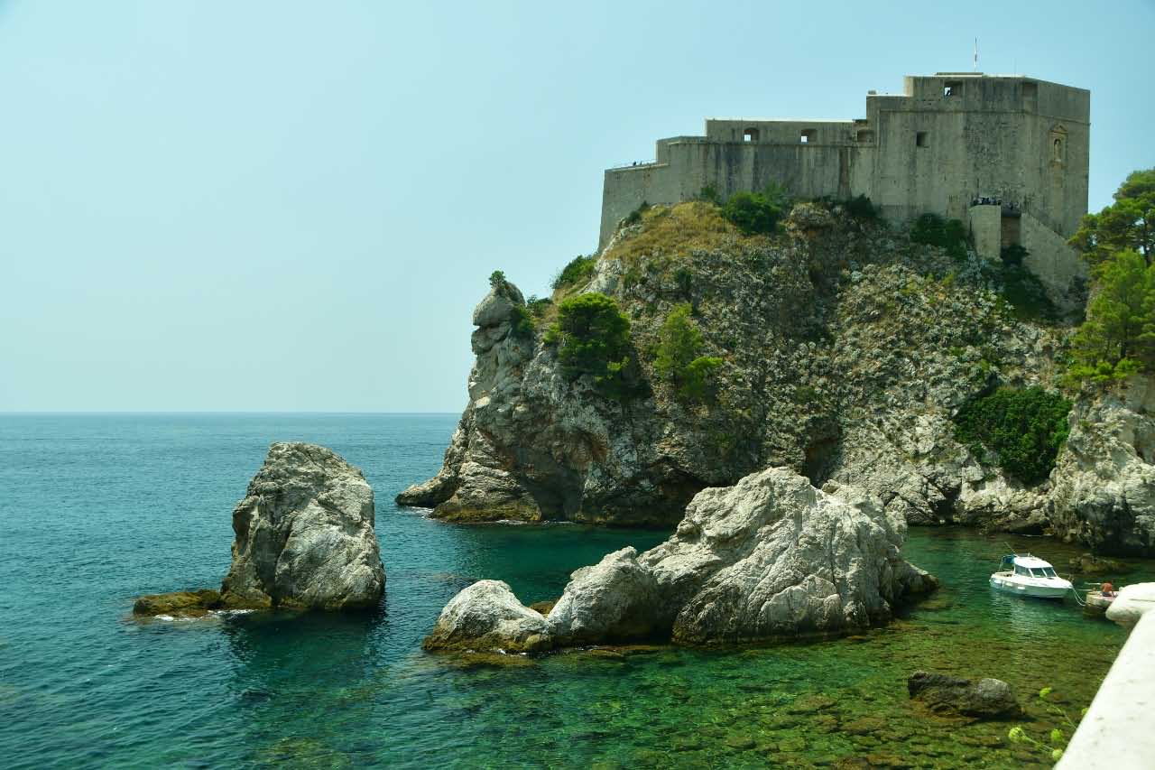 Fortaleza Lovrijenac o de San Lorenzo, en Dubrovnik