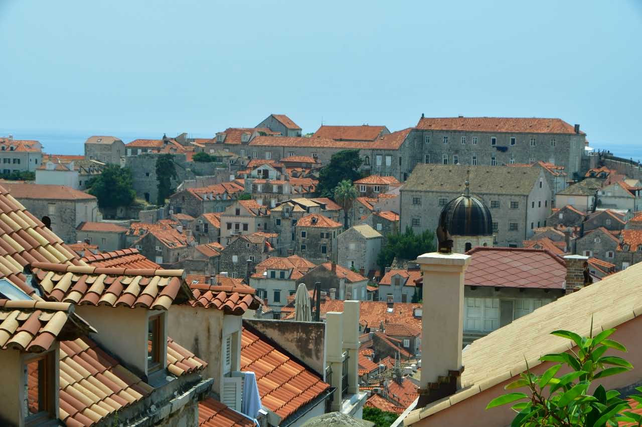 Tejados de la ciudad de Dubrovnik