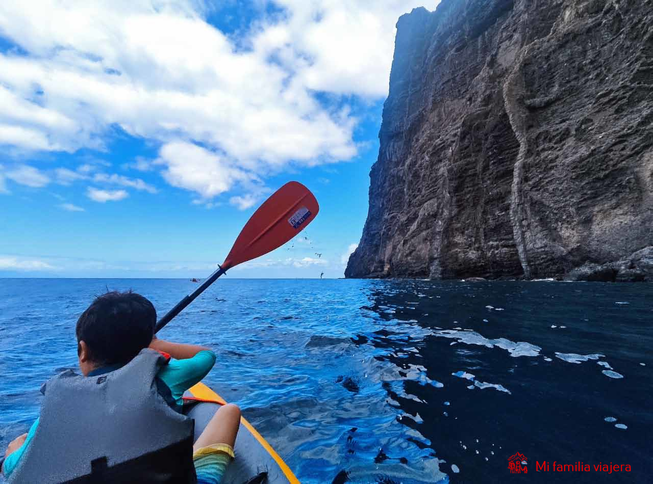 Kayak por los Acantilados de Los Gigantes