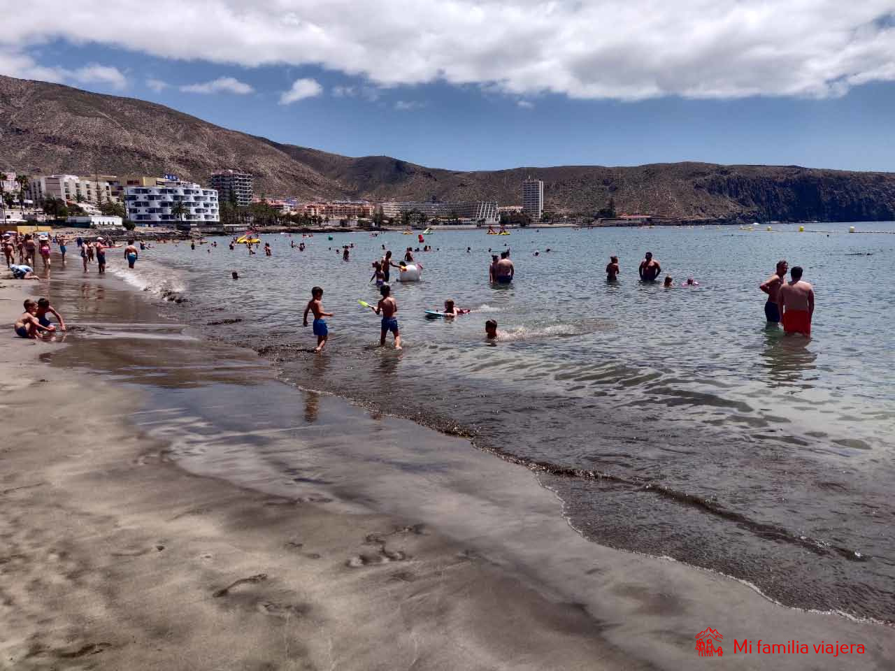 Arenal turístico de los Cristianos