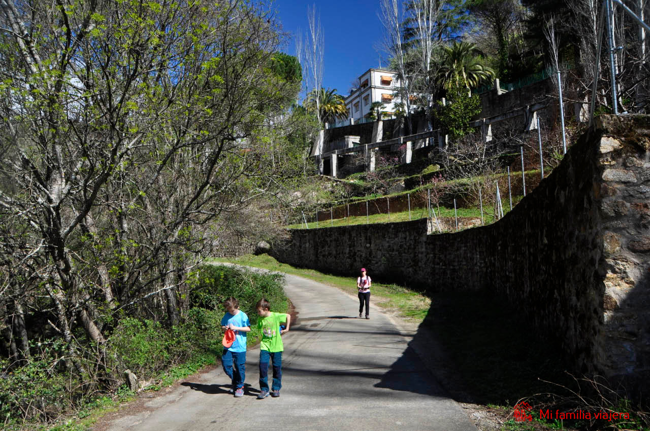 Tramo final de la ruta, junto al Convento de las Josefinas
