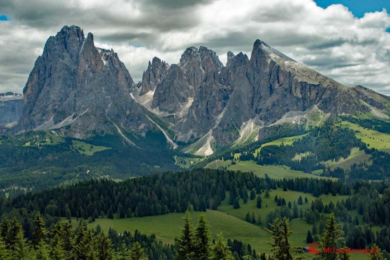 Panorámica de Alpe de Siusi