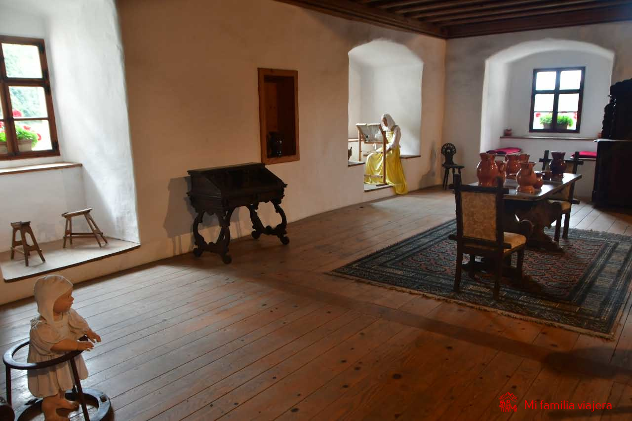 Sala interior del Castillo