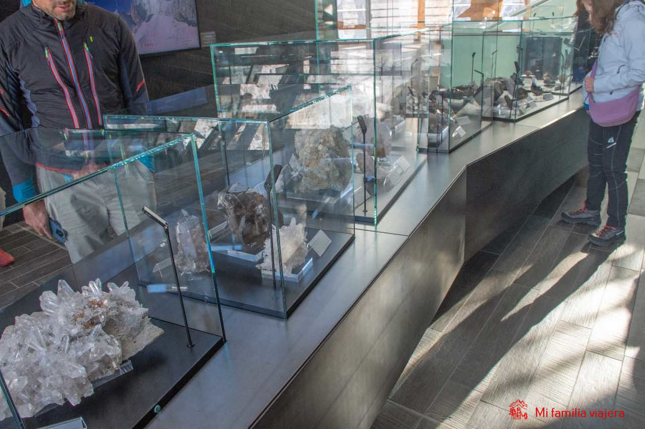 Sala de minerales y cristales