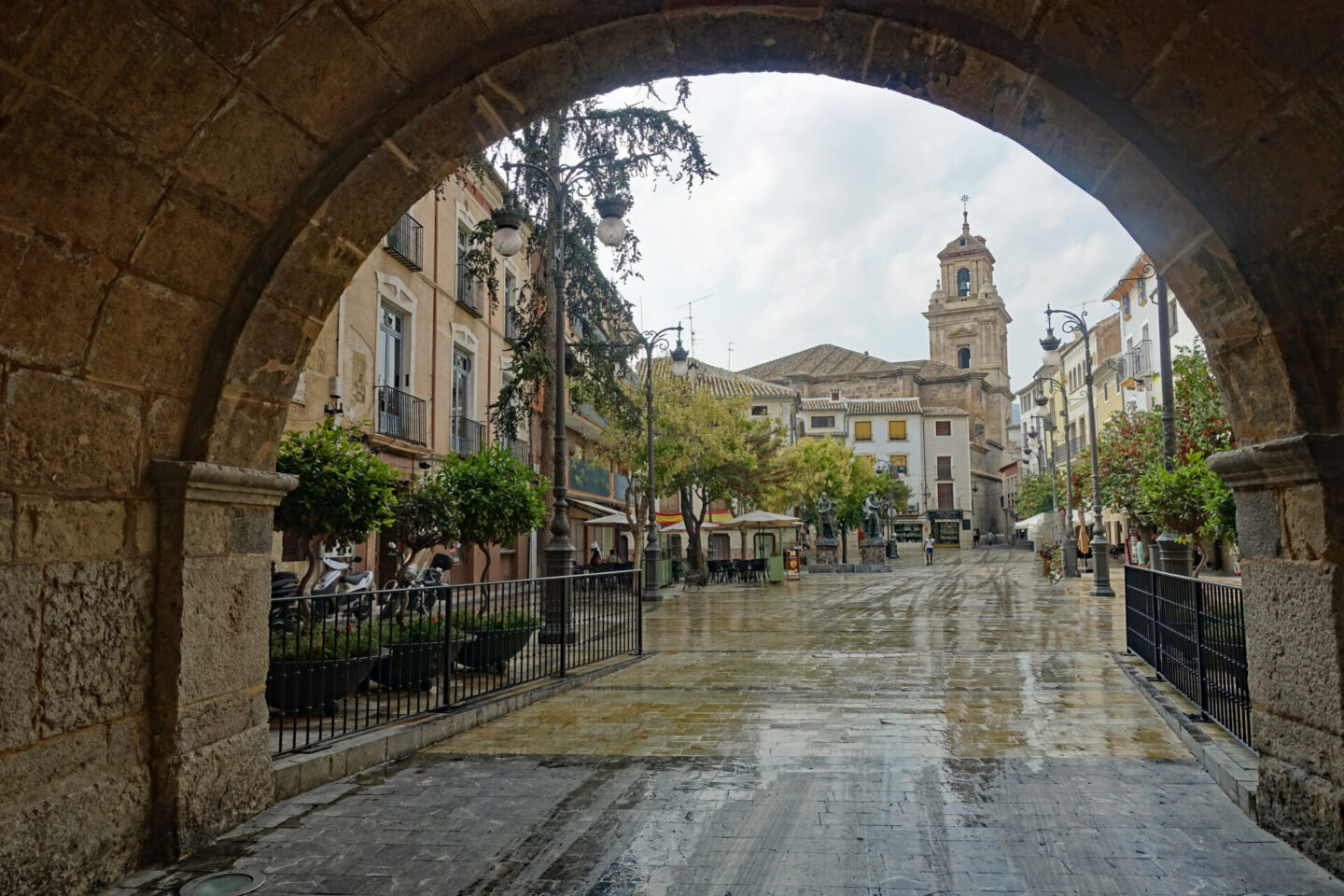 Plaza del Arco de Caravaca de la Cruz
