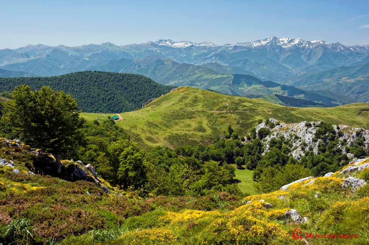 Panorámicas de los Picos de Europa y la cordillera cantábrica