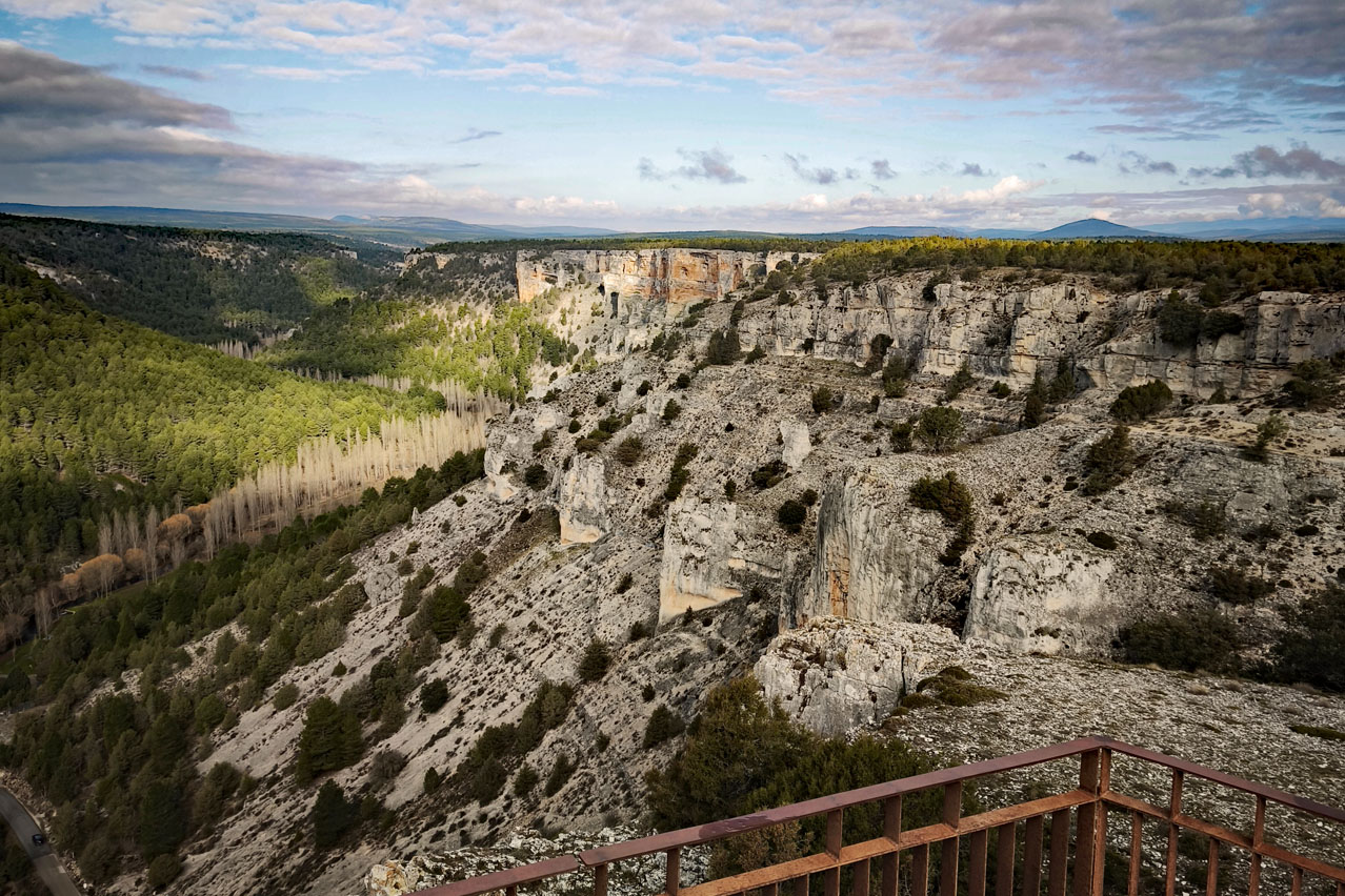 Mirador de La Galiana, en el Cañón del Río Lobos