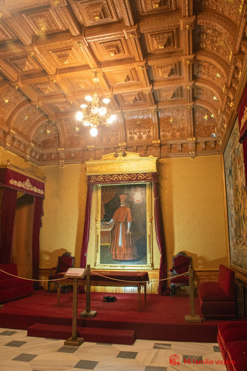 Sala Rectoral del Real Colegio de Doncellas Nobles en Toledo