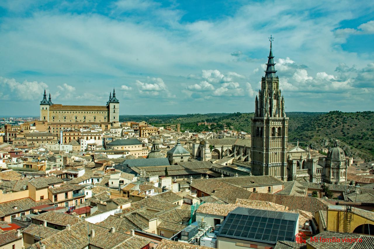 Panorámica de Toledo desde las torres de la Iglesia de los Jesuitas (San Ildefonso), un imprescindible que ver en Toledo